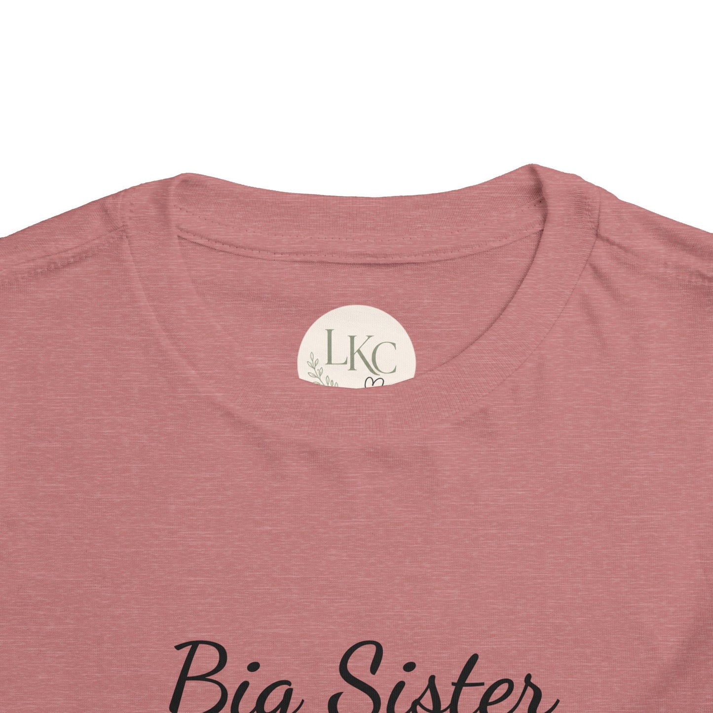 Big Sister est. 2026 Toddler Tee — Pregnancy Announcement Shirt
