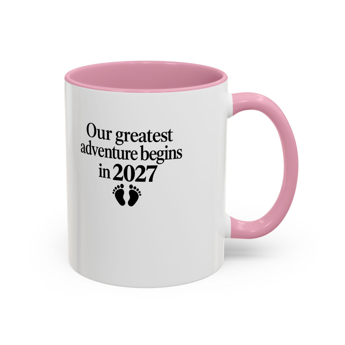 Mommy Est. 2027 Gift-Reveal Ceramic Mug