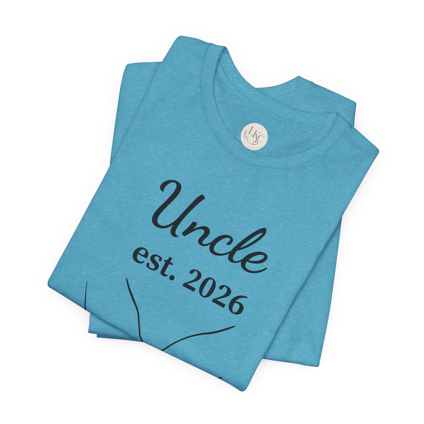 Uncle Est. 2026 T-Shirt — New Uncle Announcement Tee