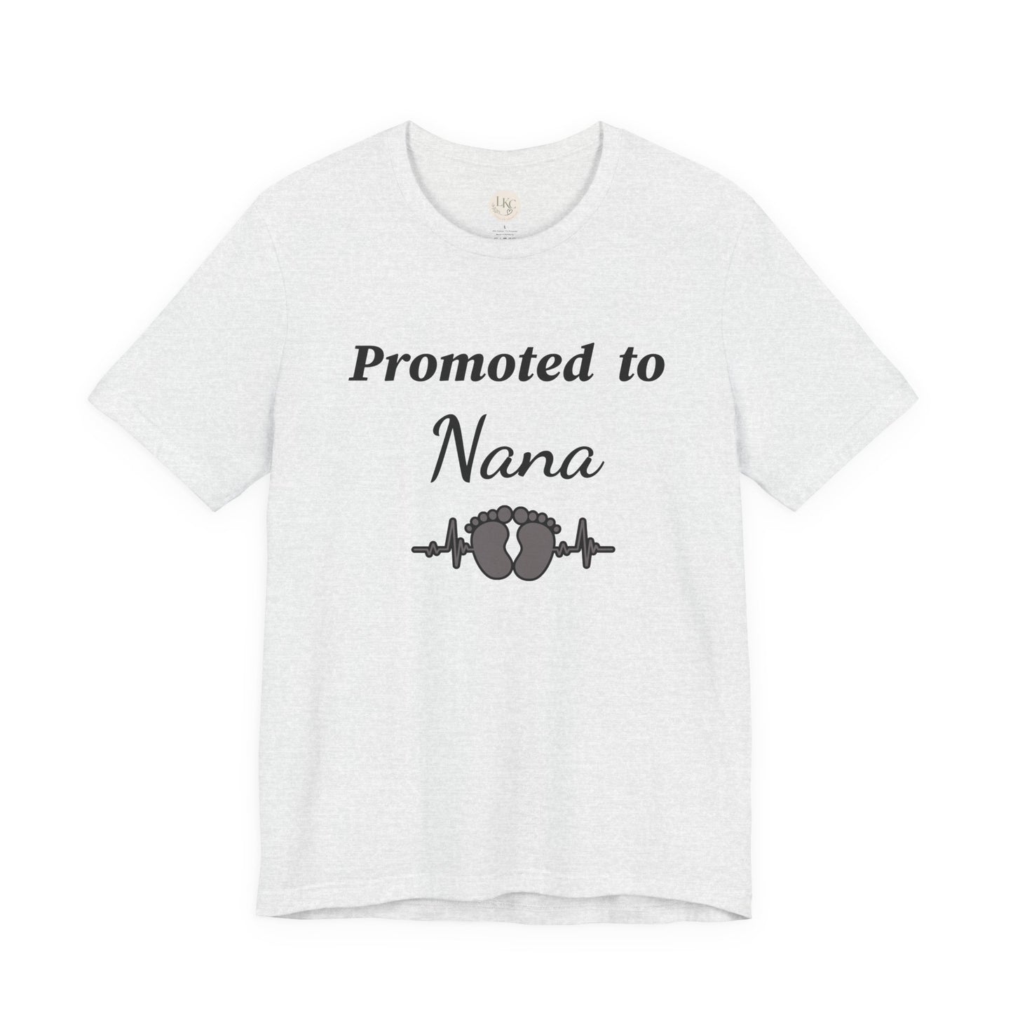 Copy of Copy of Promoted to Gigi Baby Announcement Tee — New Grandma Gift