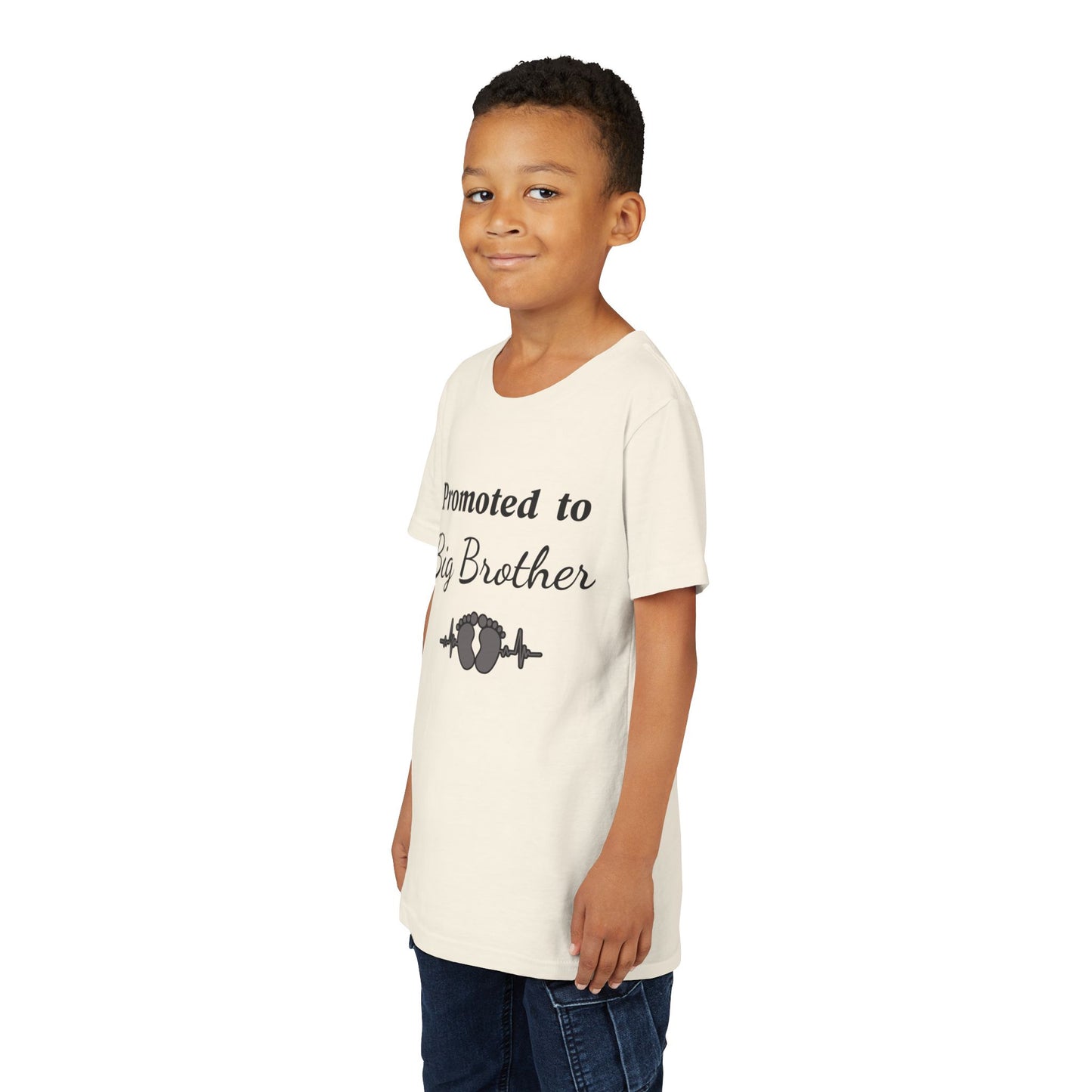 Big Brother Announcement Youth Tee – "Promoted to Big Brother" Pregnancy Reveal Shirt