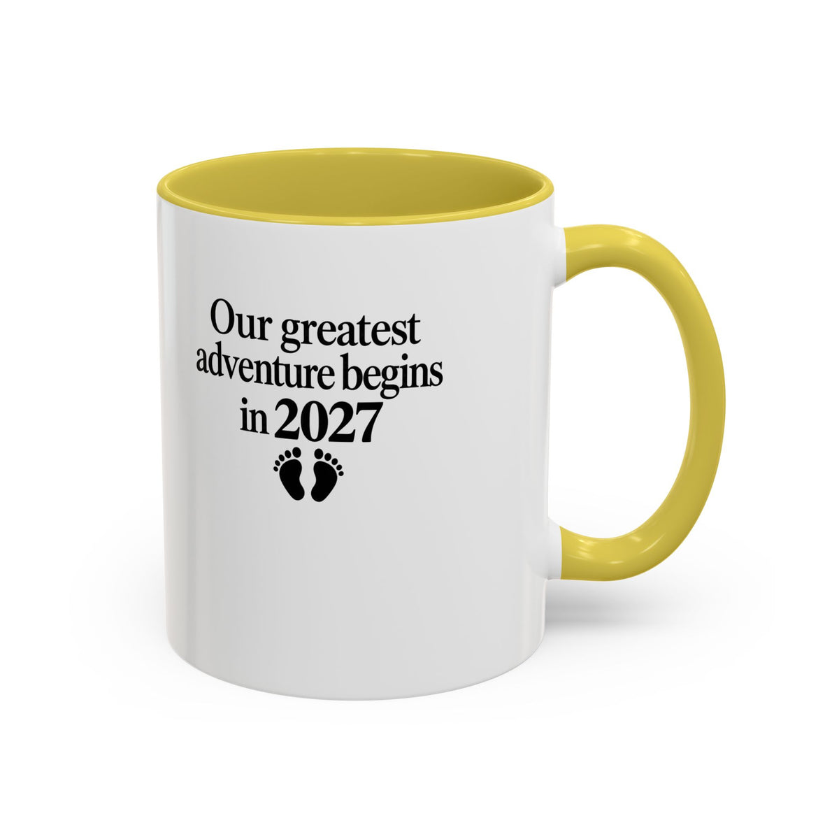 Mommy Est. 2027 Gift-Reveal Ceramic Mug