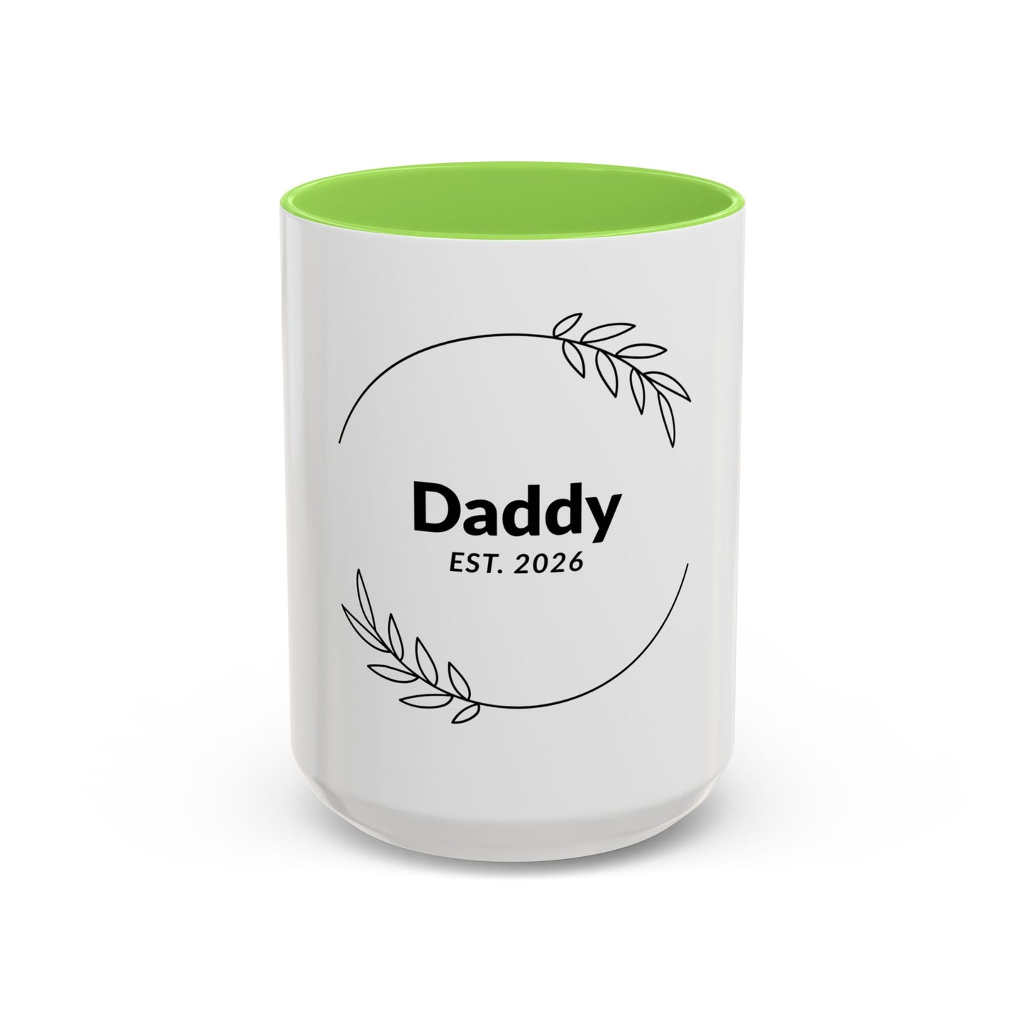 Daddy Est. 2026 Ceramic Mug — New Dad Gift (11oz/15oz)