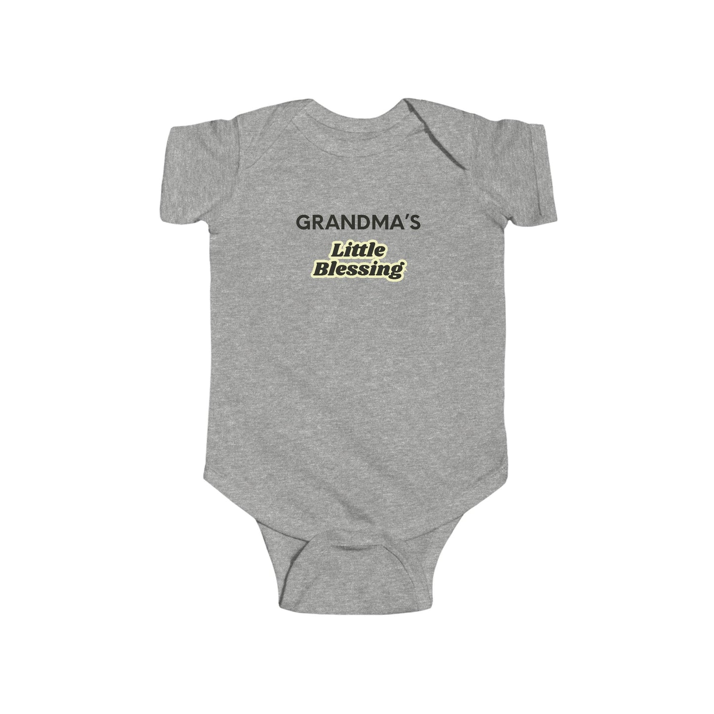 Baby Bodysuit – "Grandma's Little Blessing" Infant Onesie