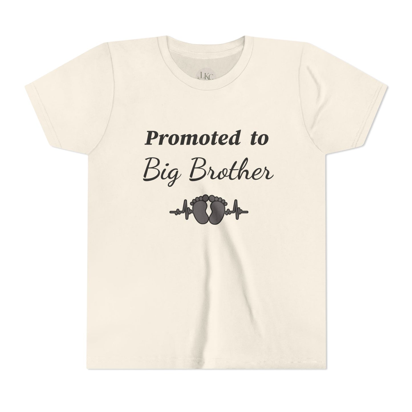 Big Brother Announcement Youth Tee – "Promoted to Big Brother" Pregnancy Reveal Shirt
