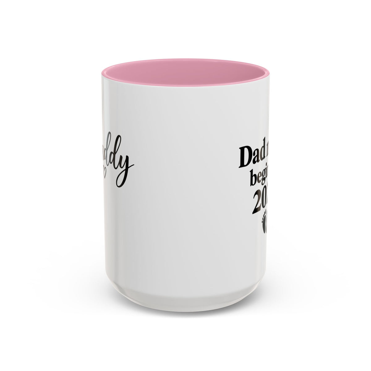 Daddy Est. 2027 Gift-Reveal Ceramic Mug