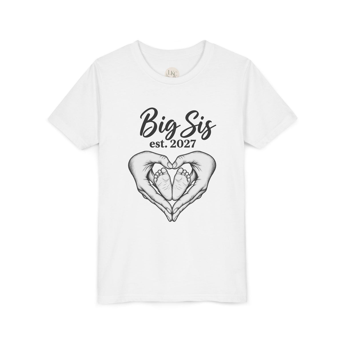 Big Sis Est. 2027 Youth Tee