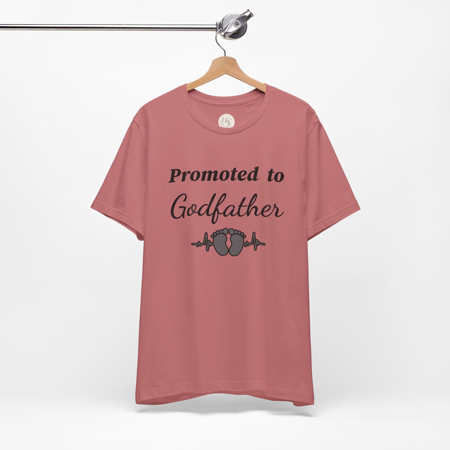 Promoted to Godfather T-Shirt — New Godfather Announcement Tee