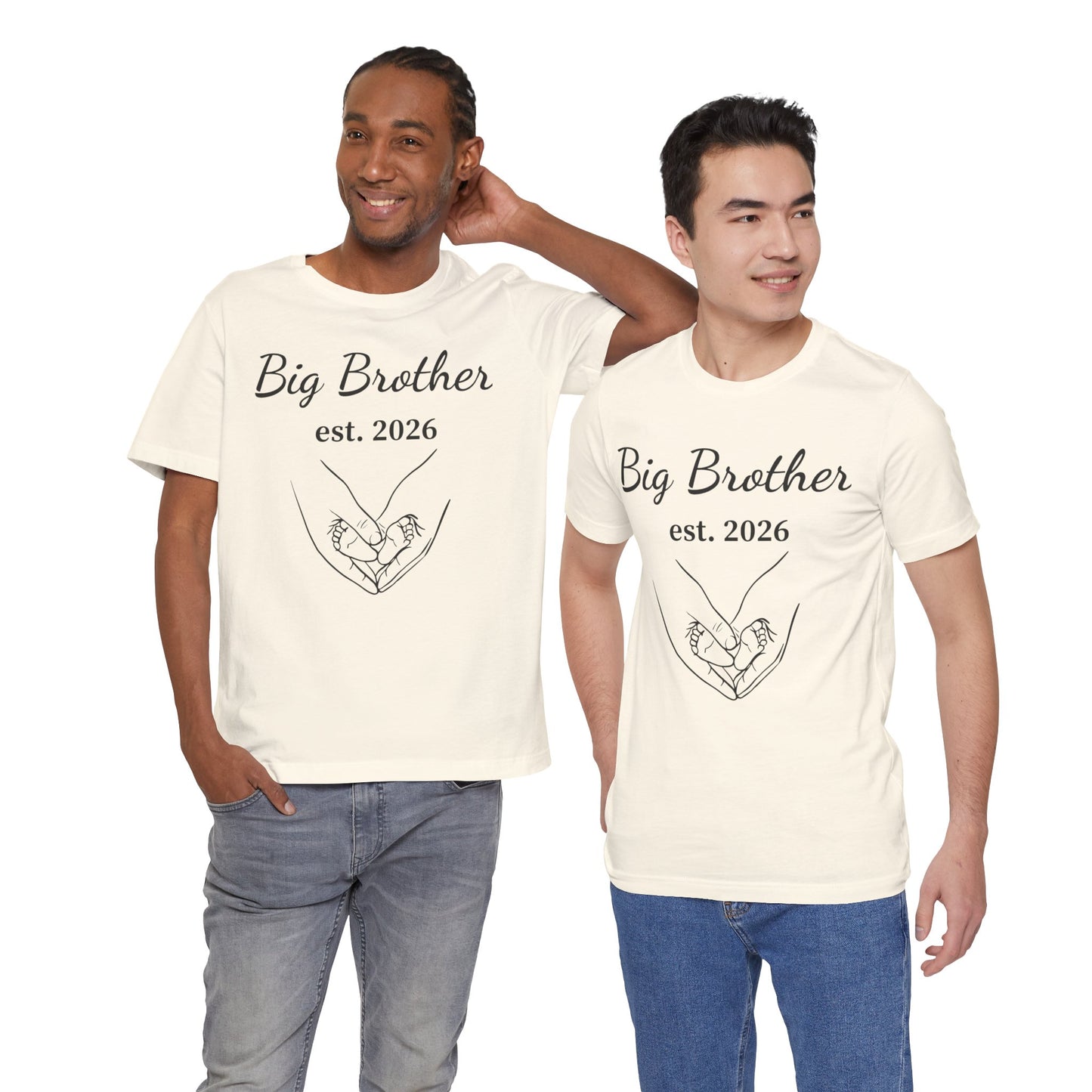 Big Brother T-Shirt "est. 2026" – New Sibling Announcement Tee