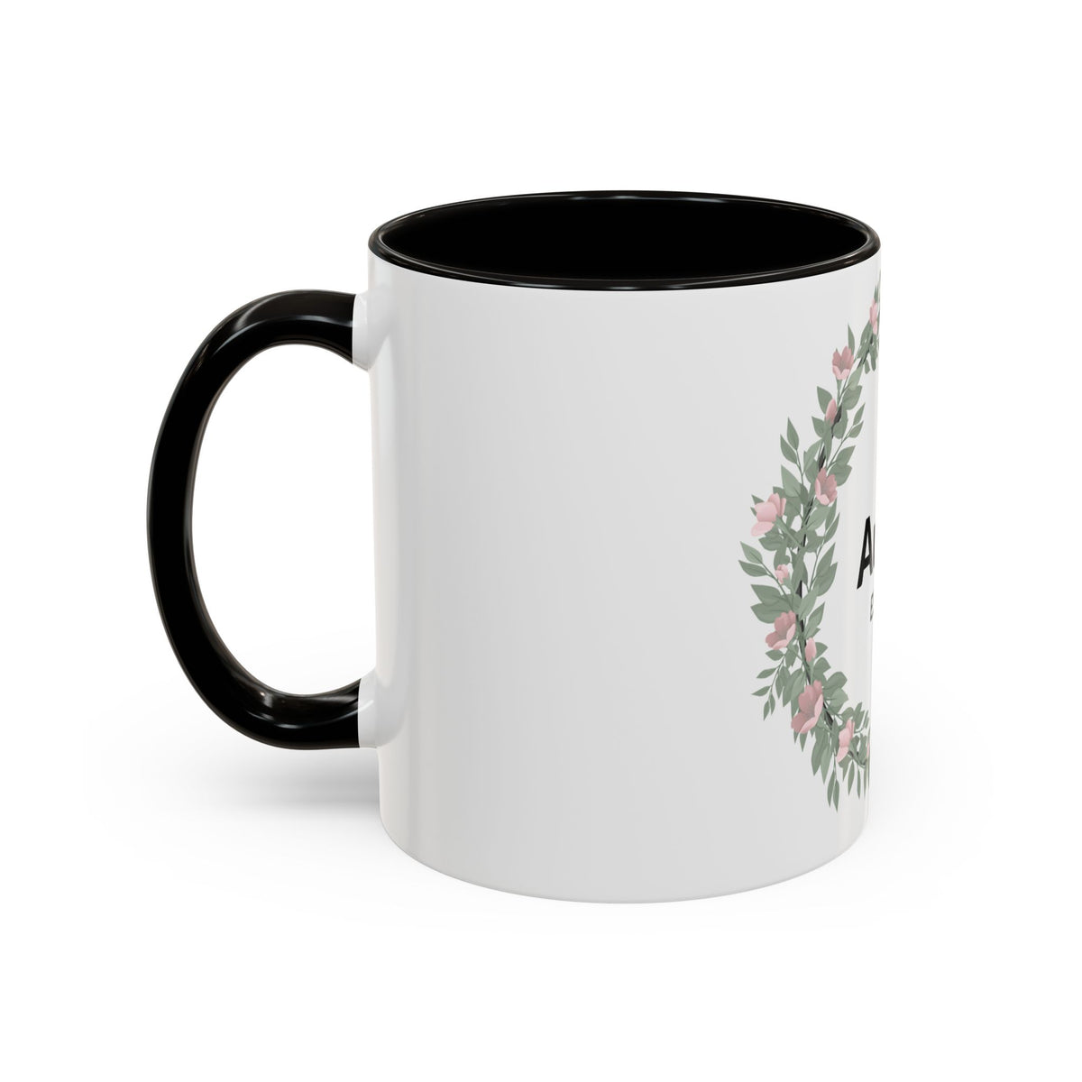 Auntie Est. 2026 Floral Mug