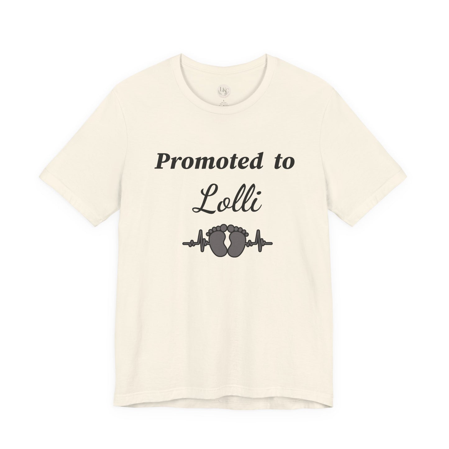 Promoted to Lolli Baby Announcement Tee