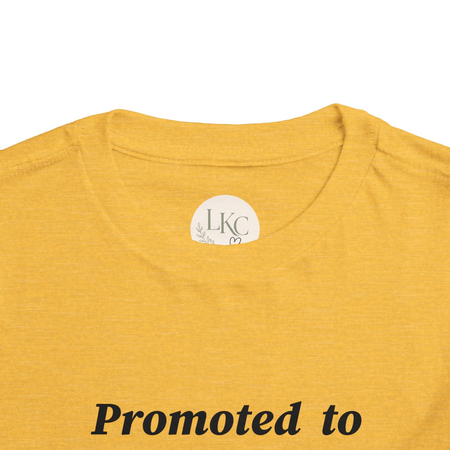 Promoted to Big Brother Toddler Tee — New Big Brother Announcement Shirt