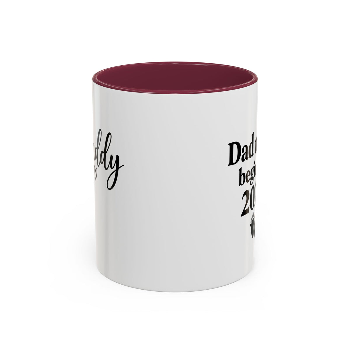 Daddy Est. 2027 Gift-Reveal Ceramic Mug