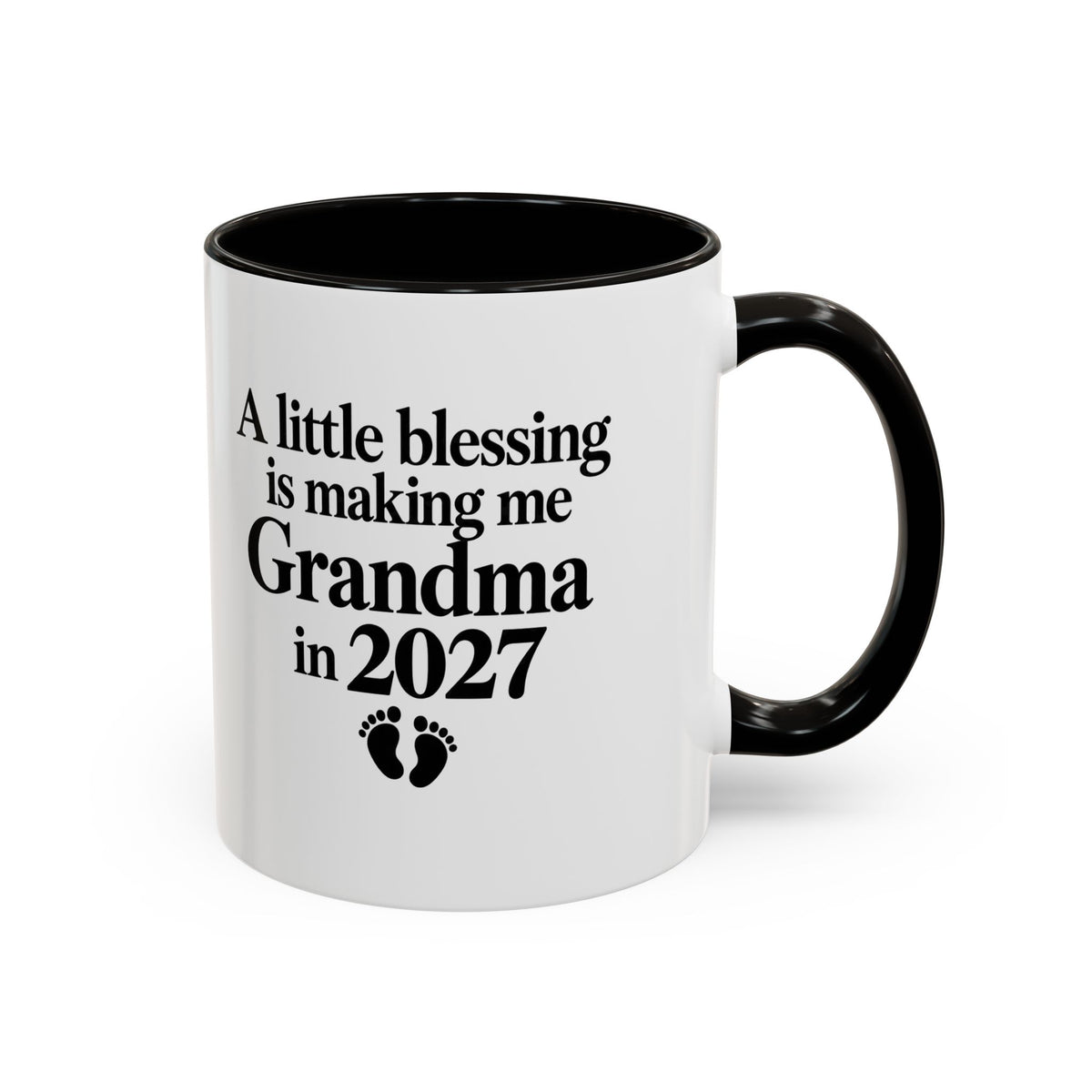 Grandma Est. 2027 Gift-Reveal Ceramic Mug