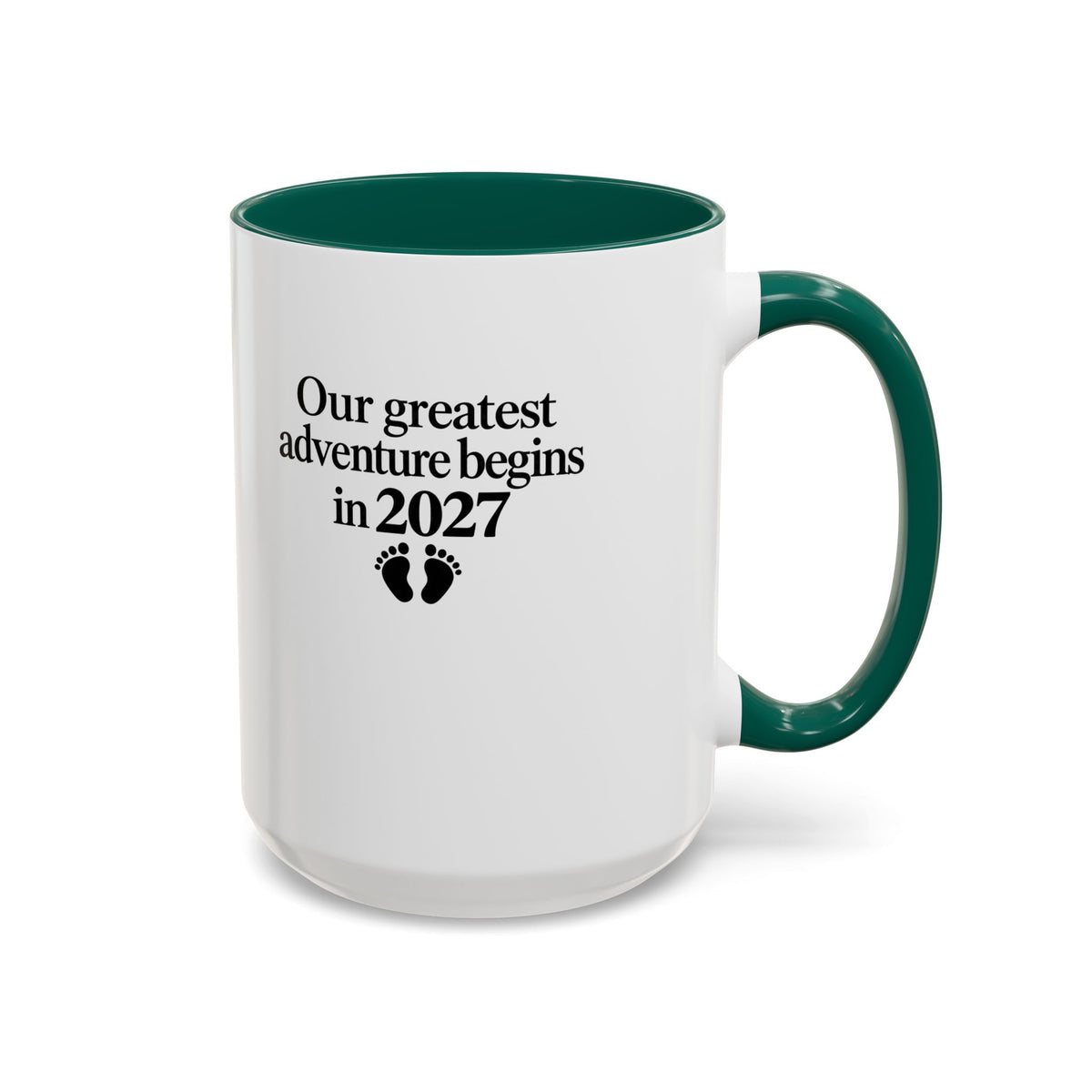 Mommy Est. 2027 Gift-Reveal Ceramic Mug