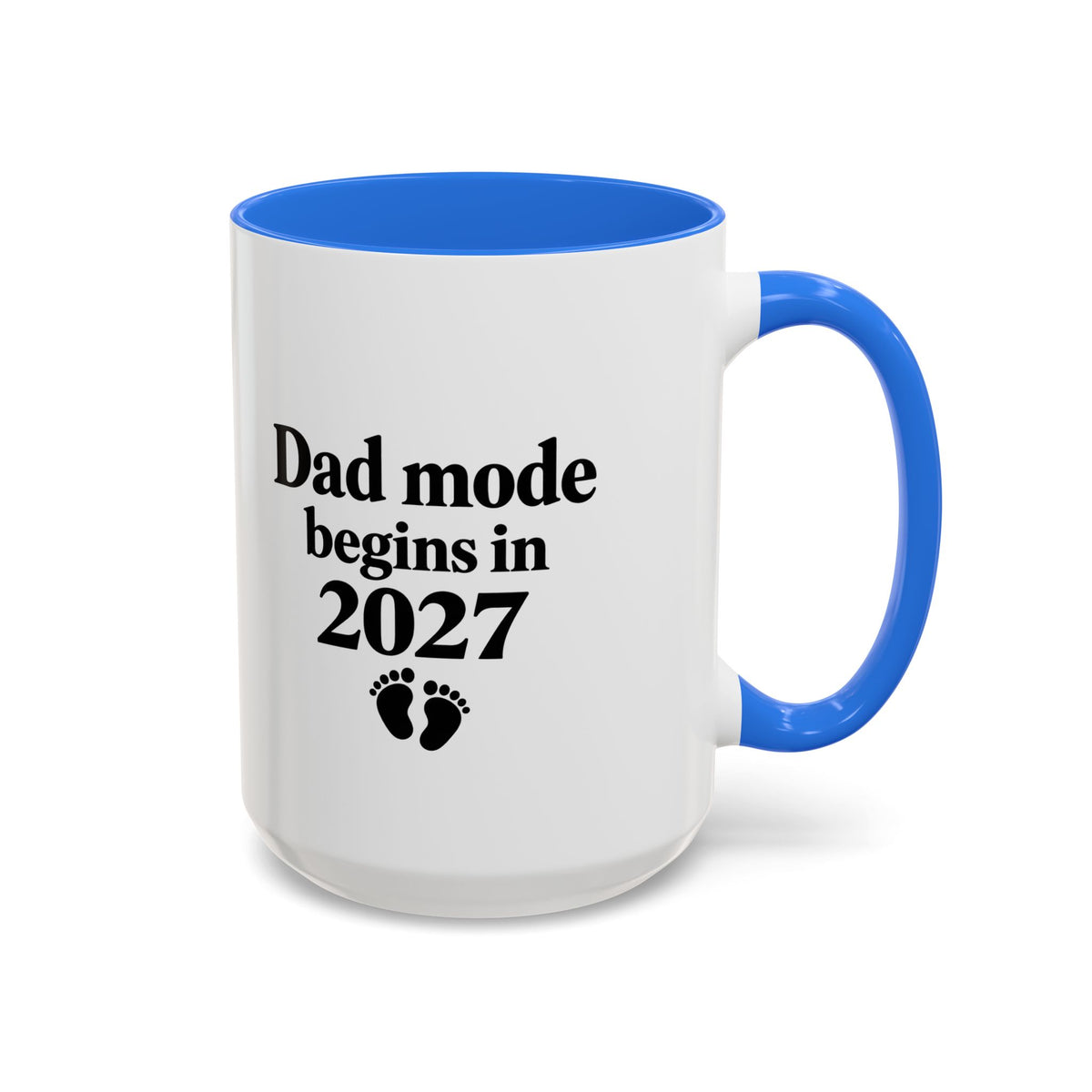 Daddy Est. 2027 Gift-Reveal Ceramic Mug
