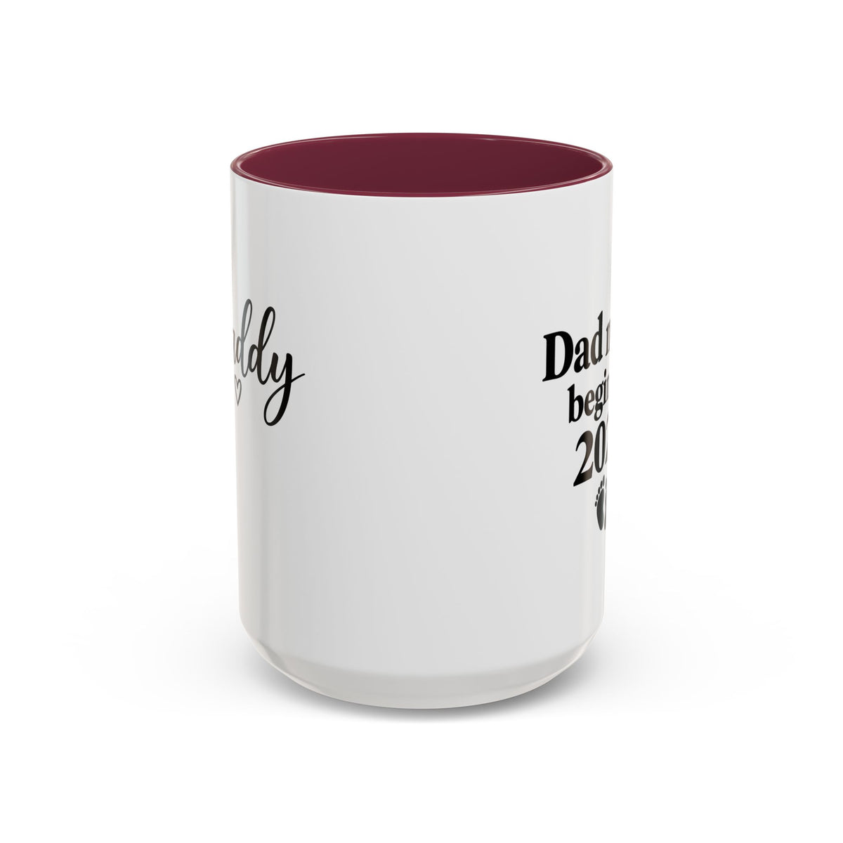 Daddy Est. 2027 Gift-Reveal Ceramic Mug