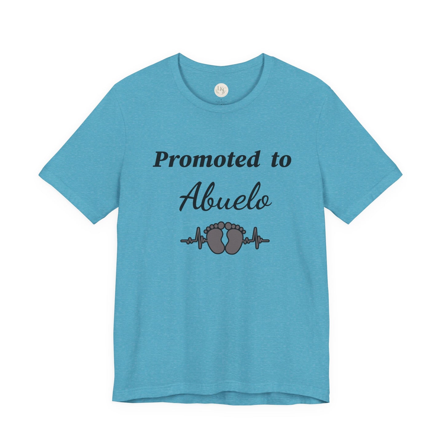 Promoted to Abuelo T-Shirt — New Grandpa Announcement Tee