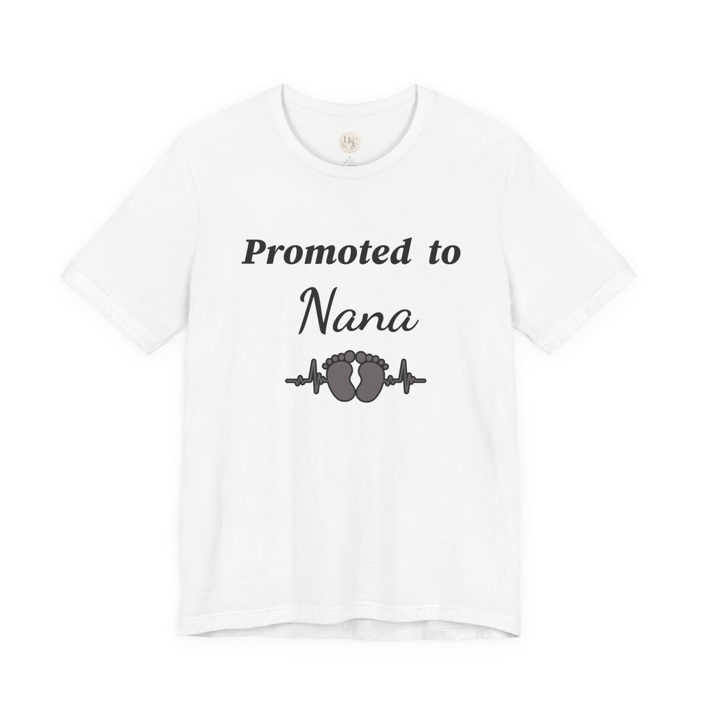 Copy of Copy of Promoted to Gigi Baby Announcement Tee — New Grandma Gift