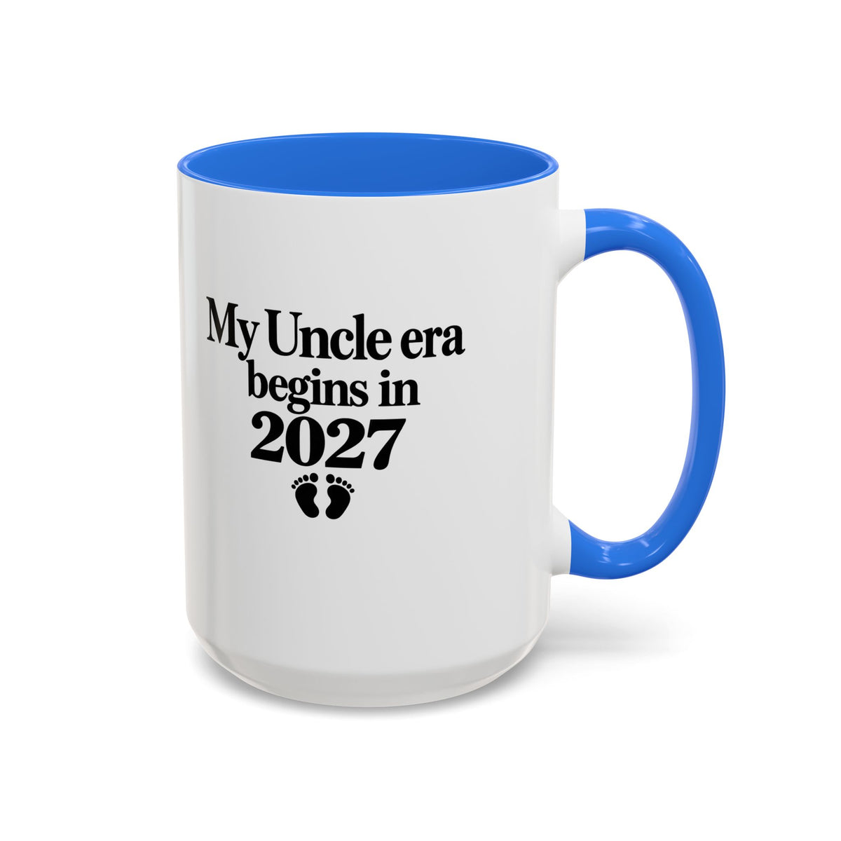 Uncle Est. 2027 Gift-Reveal Ceramic Mug