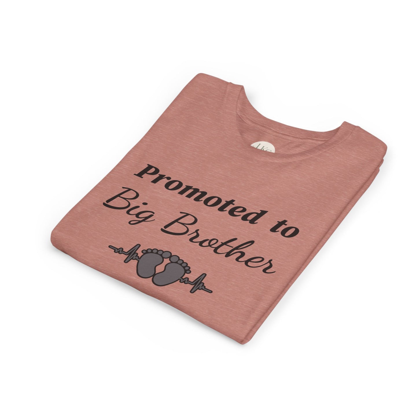 Big Brother Announcement Youth Tee – "Promoted to Big Brother" Pregnancy Reveal Shirt