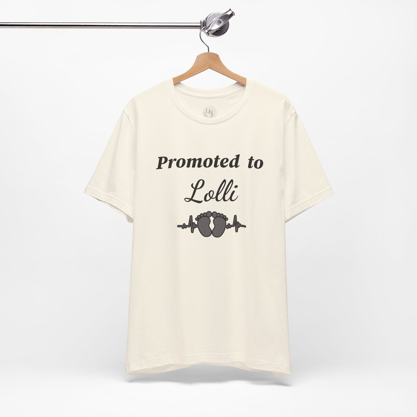 Promoted to Lolli Baby Announcement Tee