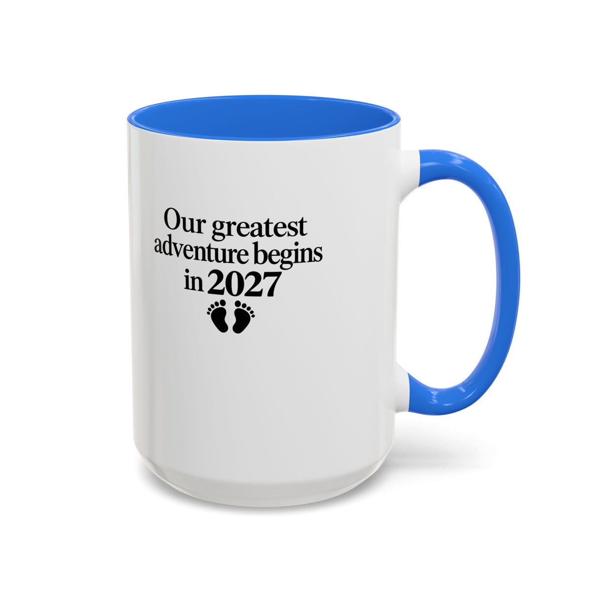 Mommy Est. 2027 Gift-Reveal Ceramic Mug
