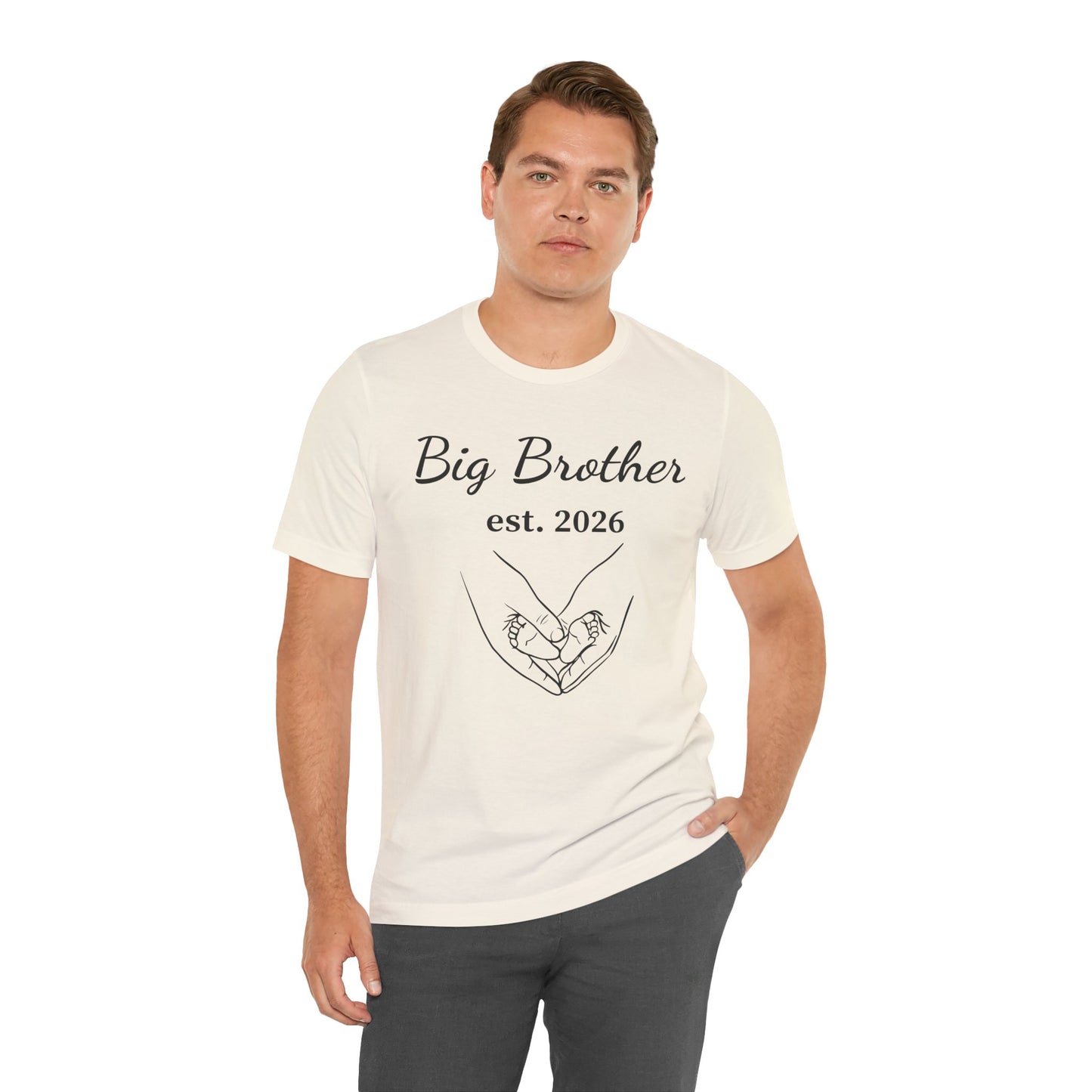 Big Brother T-Shirt "est. 2026" – New Sibling Announcement Tee