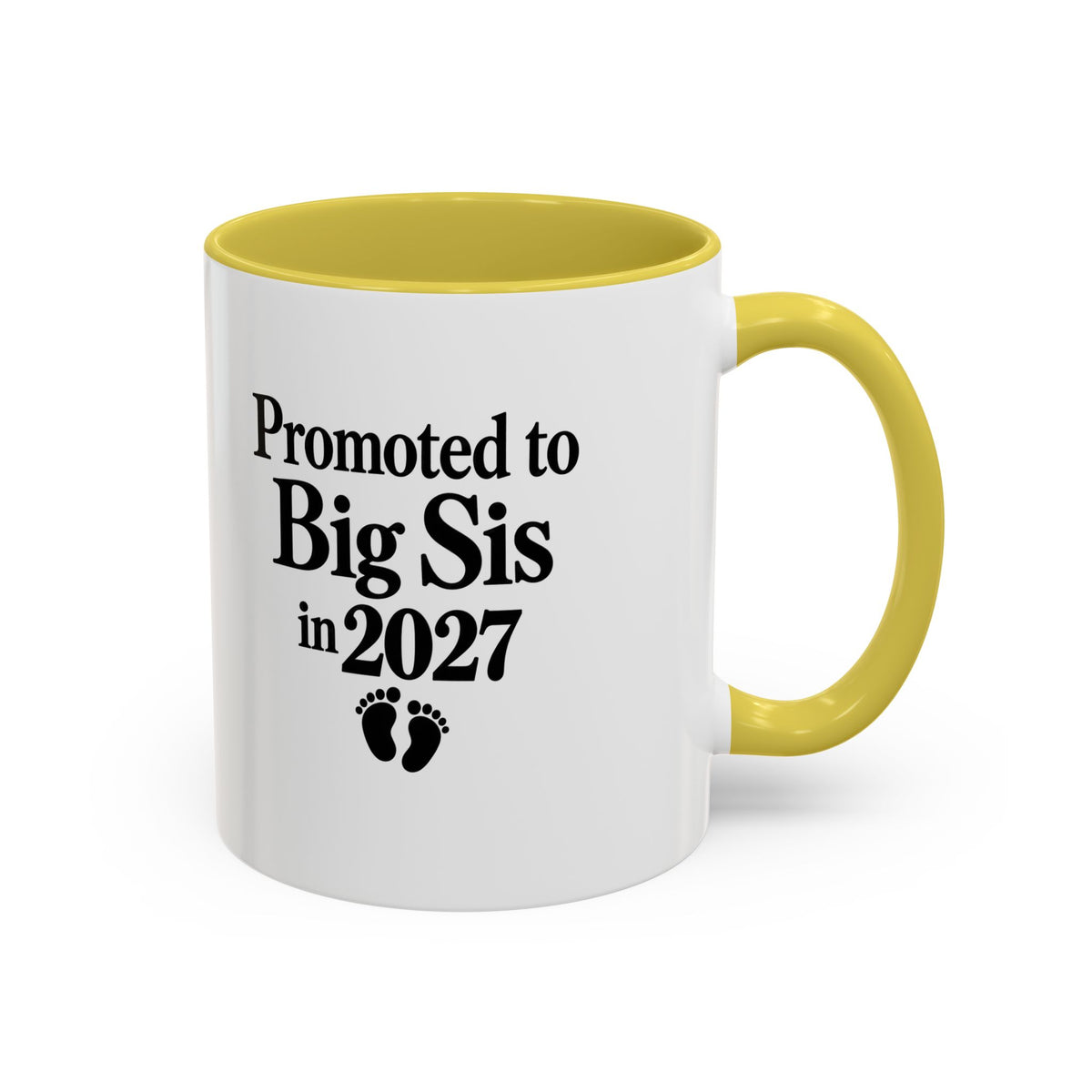 Big Sis Est. 2027 Gift-Reveal Ceramic Mug