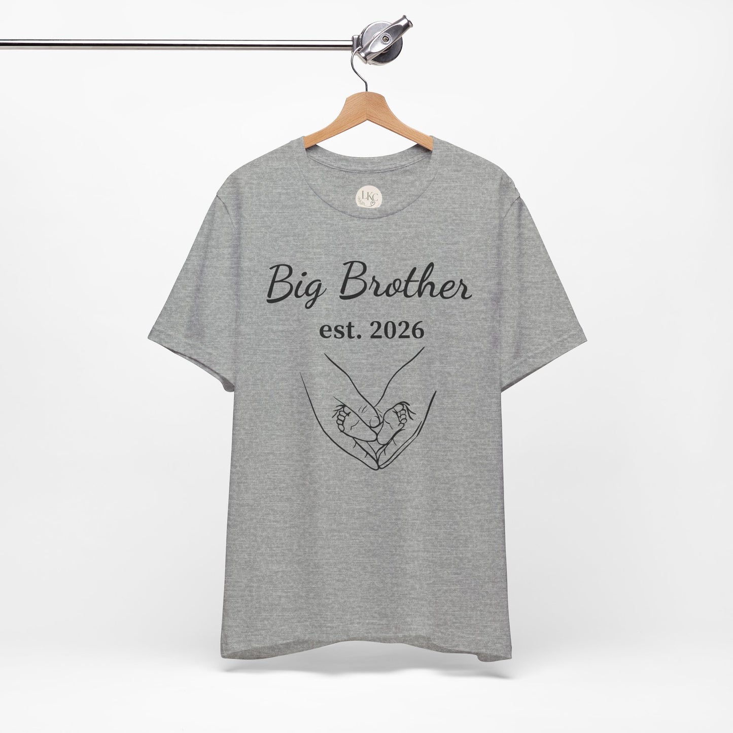 Big Brother T-Shirt "est. 2026" – New Sibling Announcement Tee
