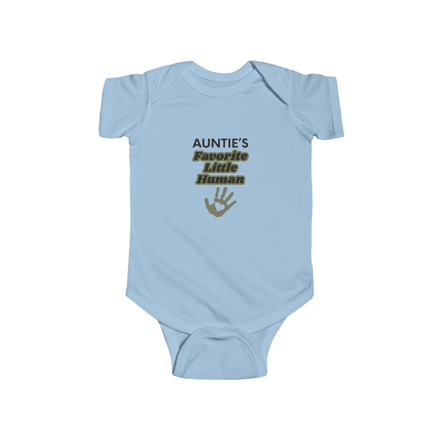 Auntie's Favorite Little Human Infant Bodysuit