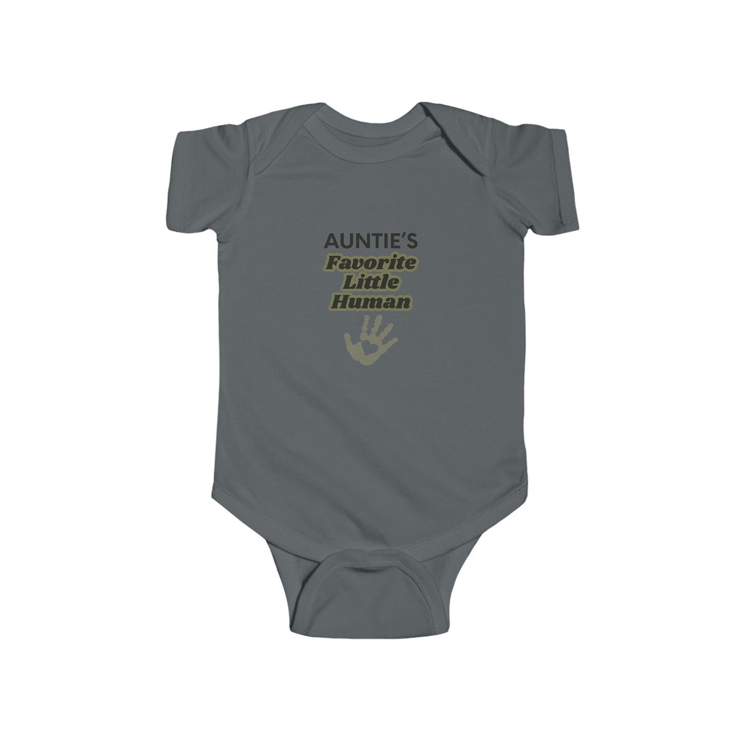 Auntie's Favorite Little Human Infant Bodysuit