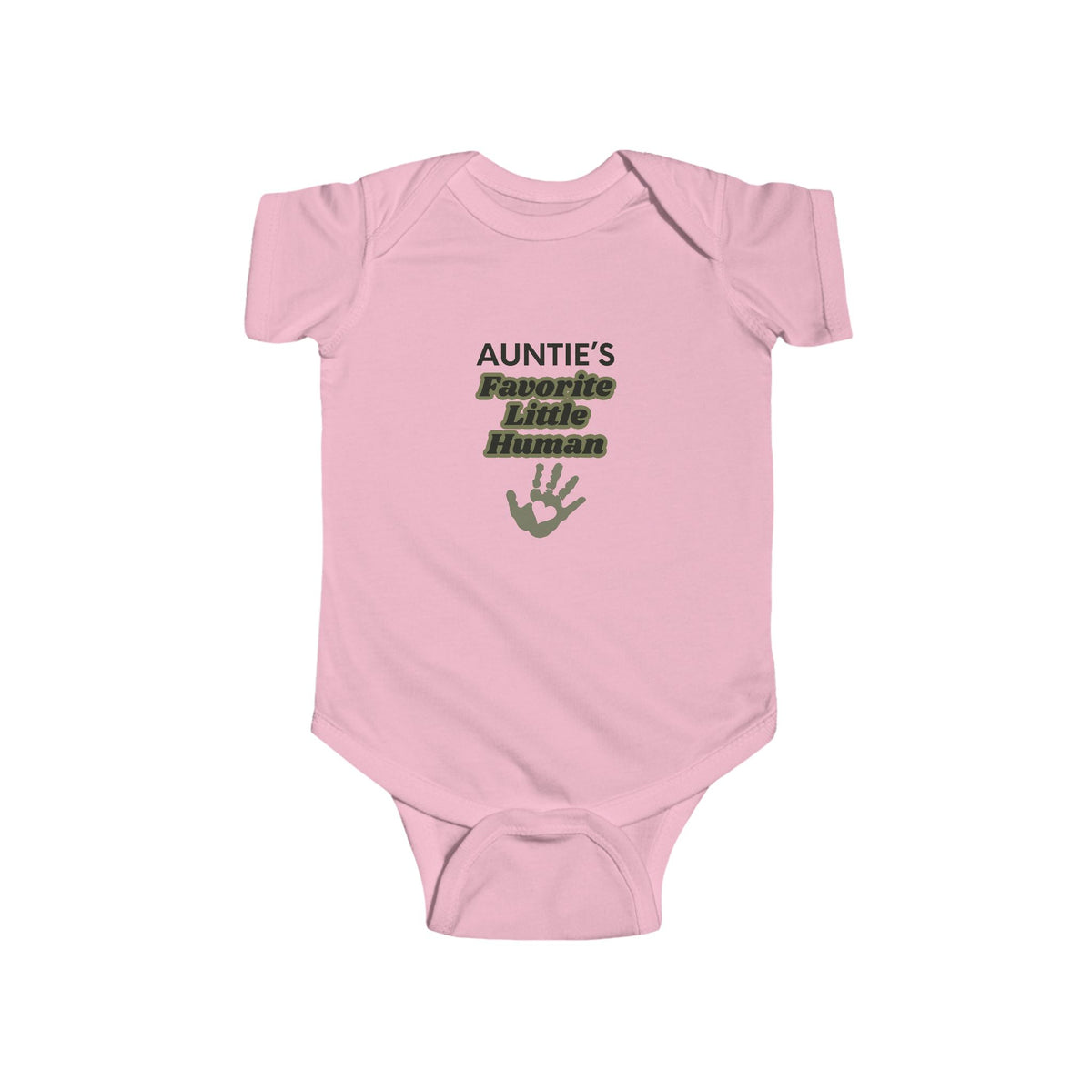 Auntie’s Favorite Little Human Baby Bodysuit