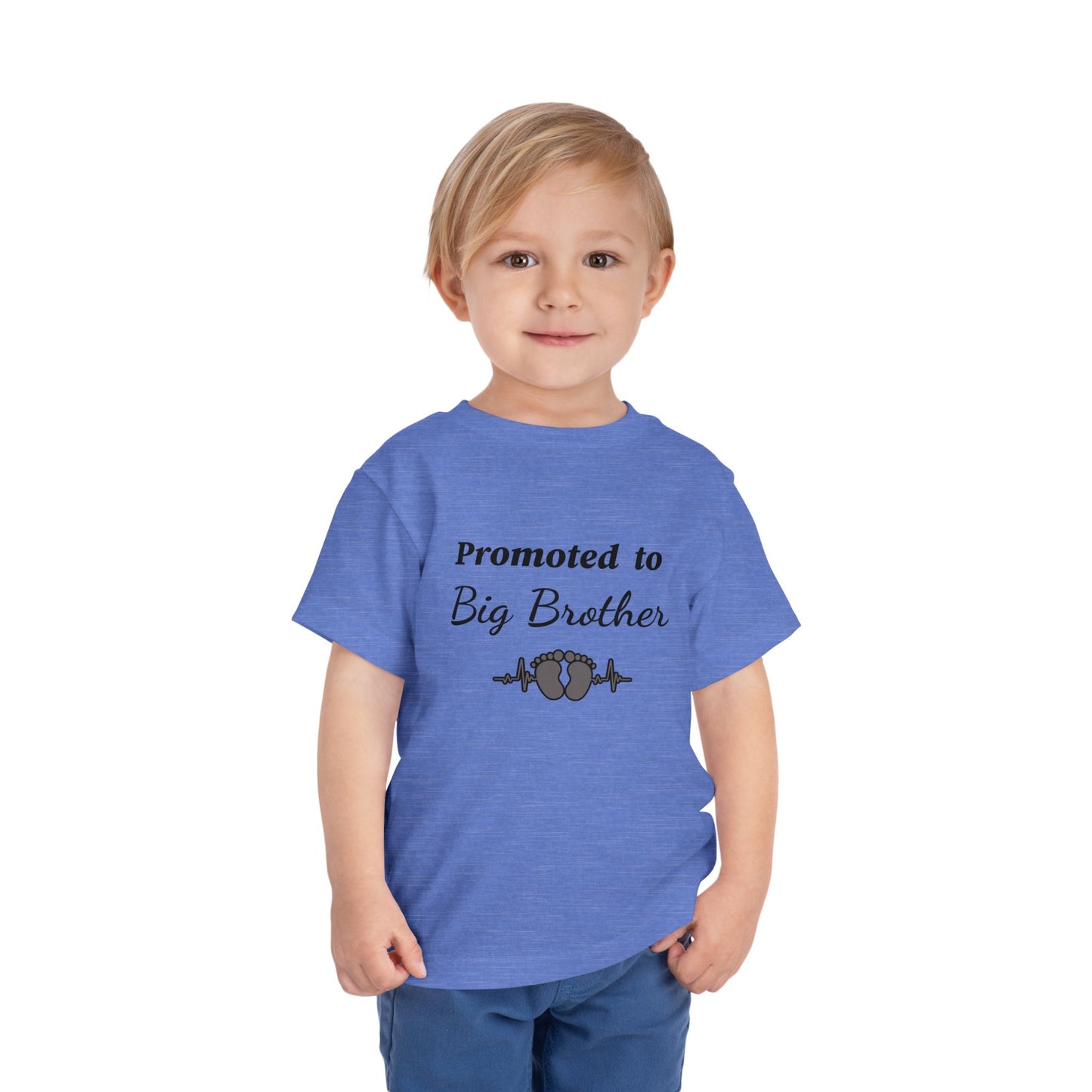 Promoted to Big Brother Toddler Tee — New Big Brother Announcement Shirt