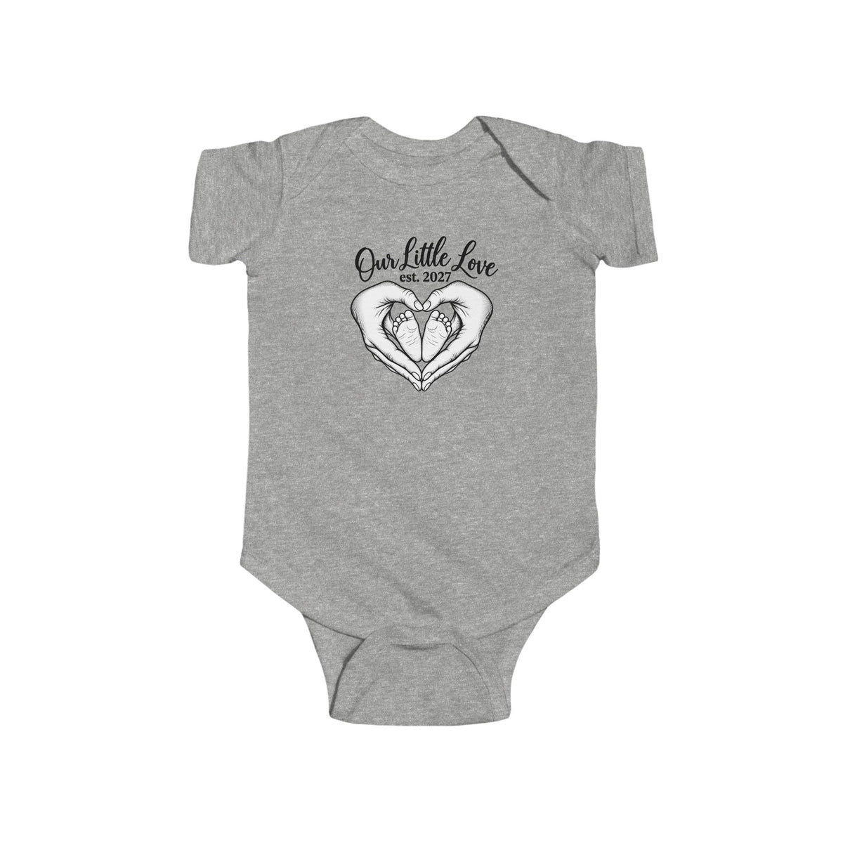 Our Little Love Est. 2027 Baby Bodysuit