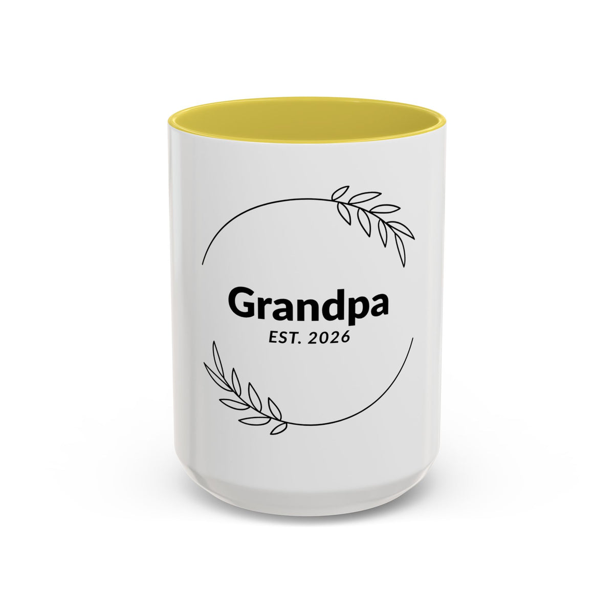 Grandpa Est. 2026 Ceramic Mug