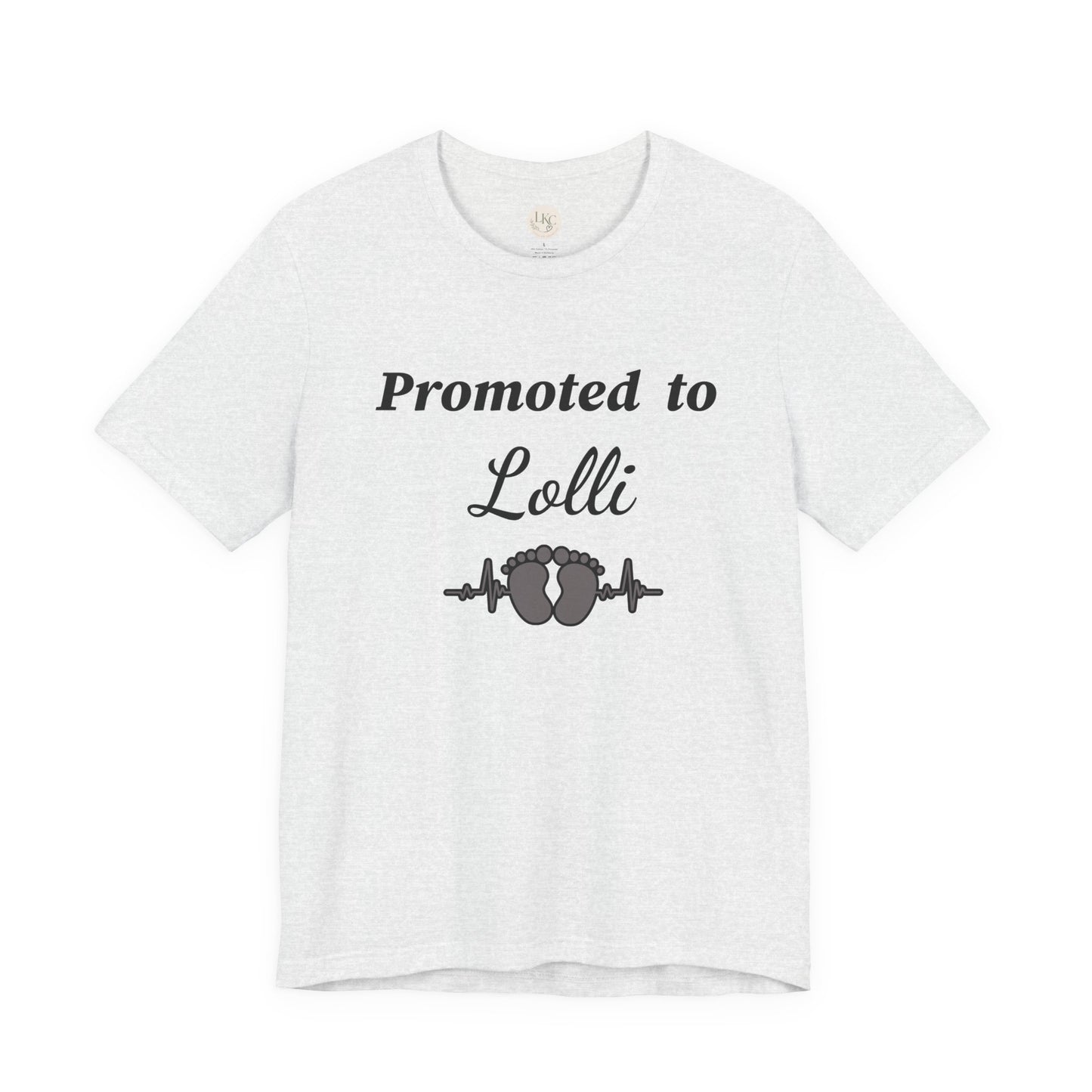 Promoted to Lolli Baby Announcement Tee
