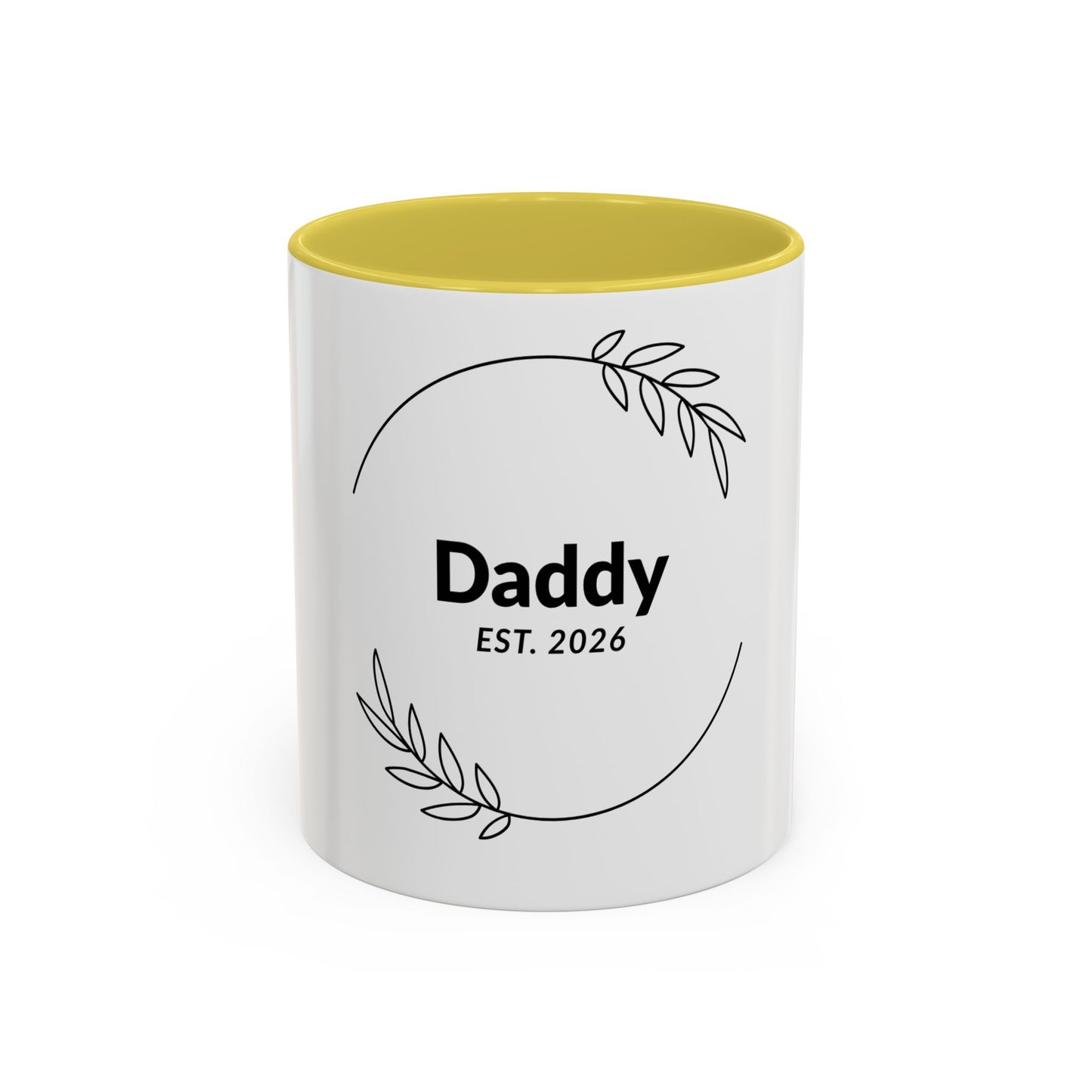Daddy Est. 2026 Ceramic Mug — New Dad Gift (11oz/15oz)
