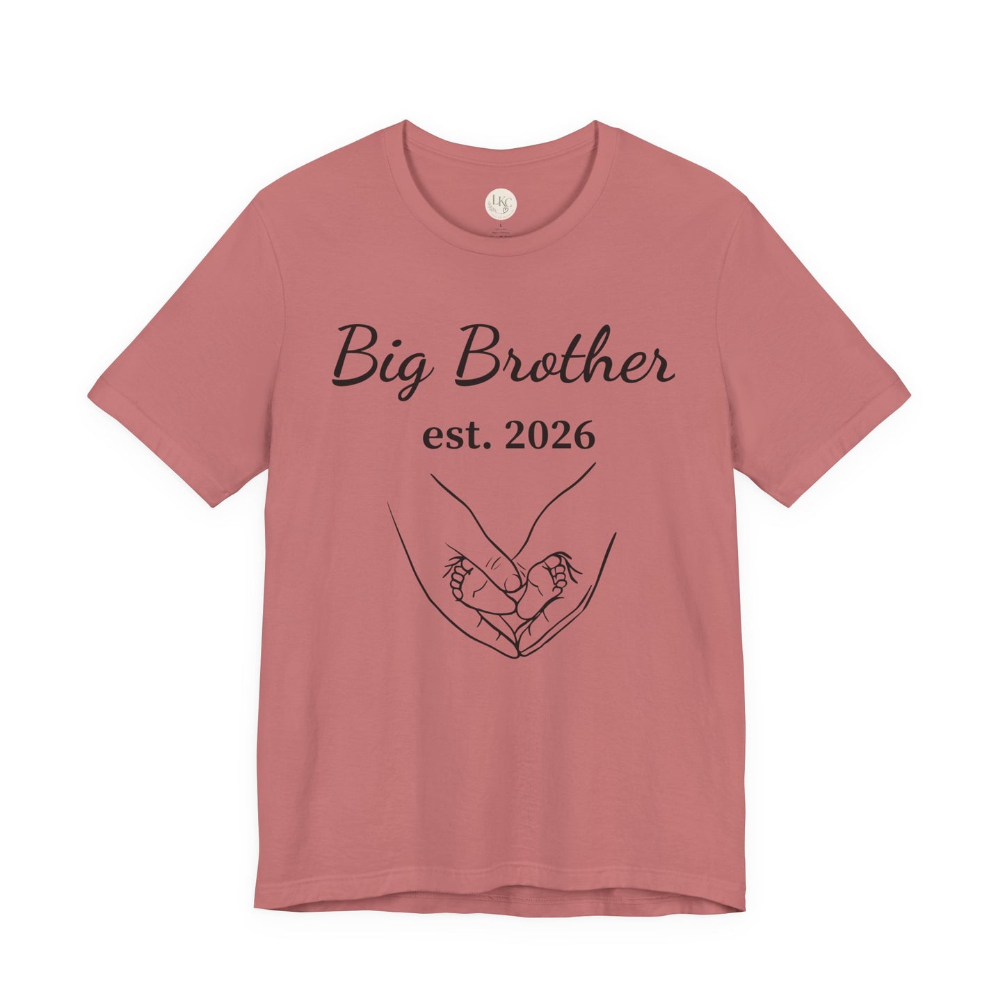 Big Brother T-Shirt "est. 2026" – New Sibling Announcement Tee