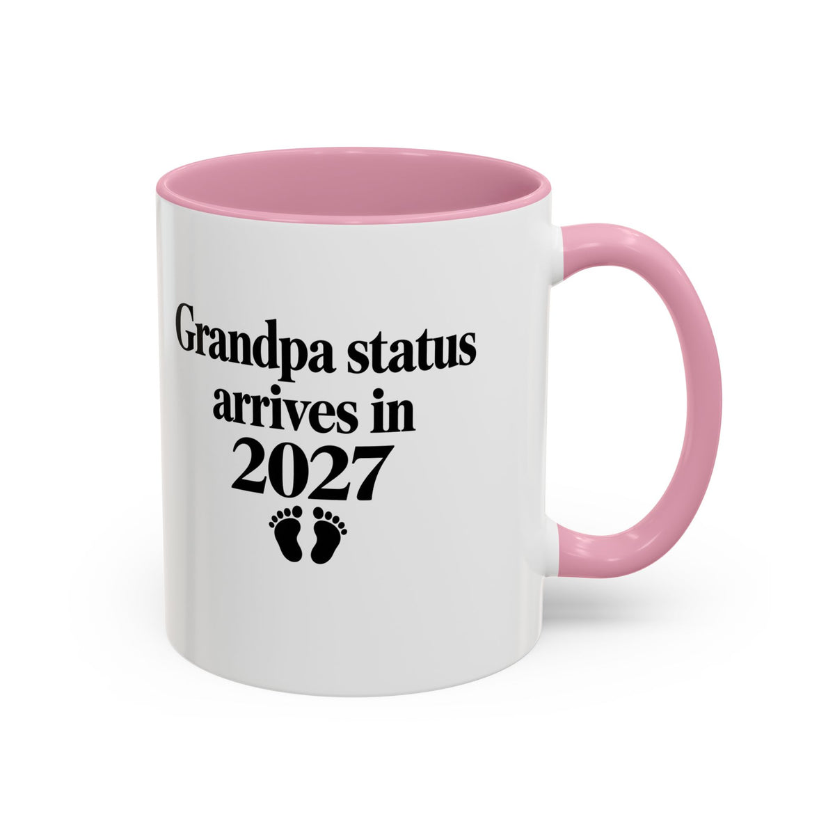 Grandpa Est. 2027 Gift-Reveal Ceramic Mug
