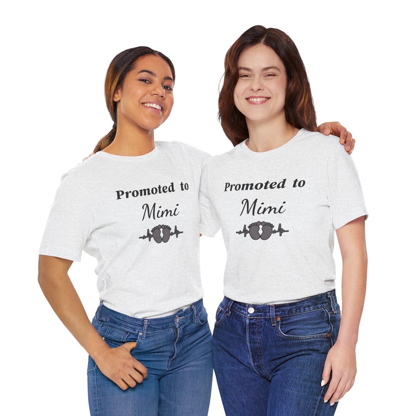 Promoted to Mimi T‑Shirt — New Grandma Baby Announcement Tee