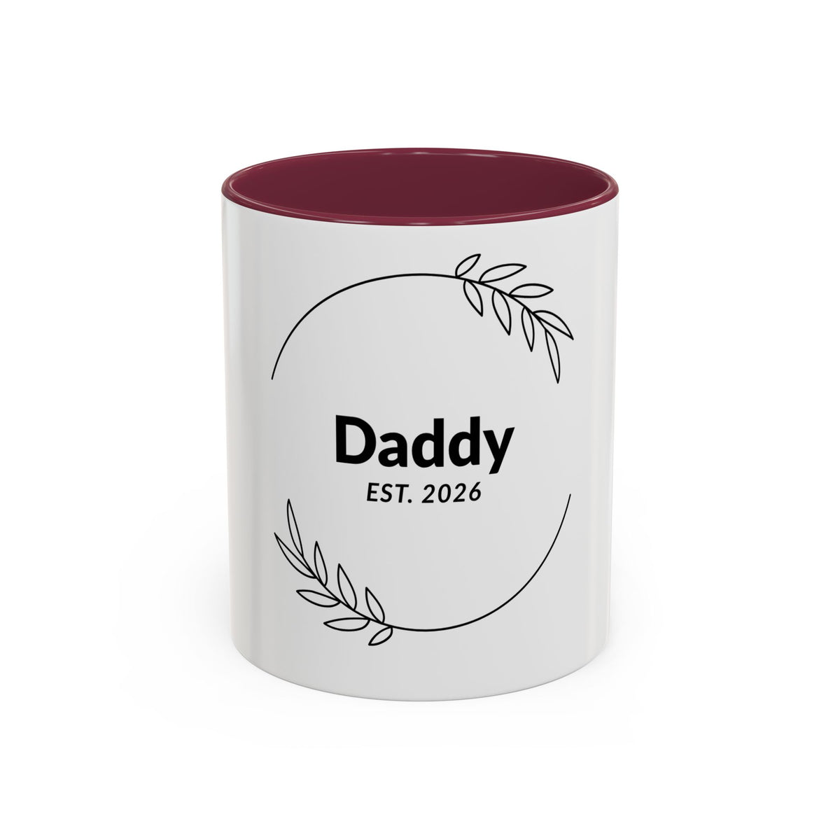 Daddy Est. 2026 Ceramic Mug