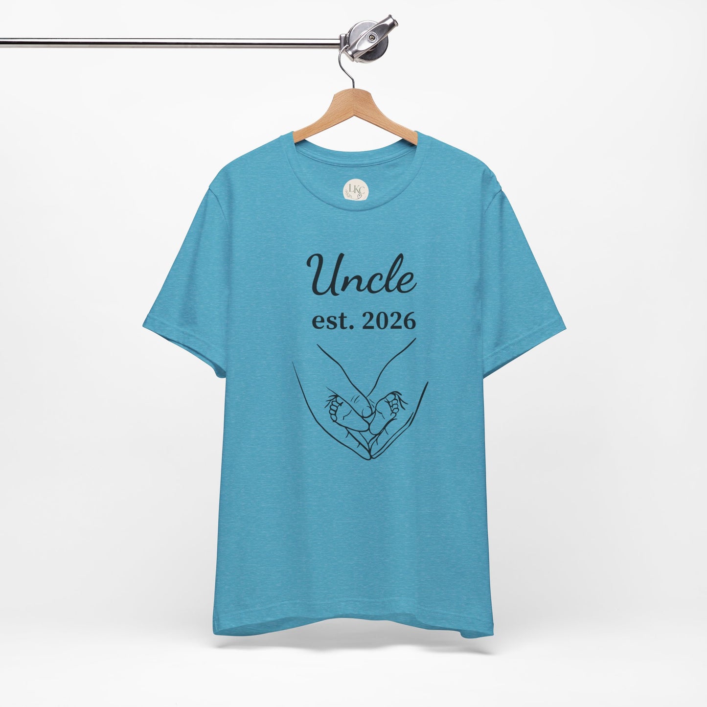 Uncle Est. 2026 T-Shirt — New Uncle Announcement Tee
