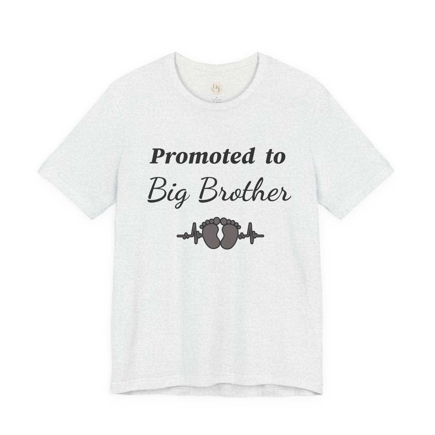 Promoted to Big Brother T-Shirt — New Sibling Announcement Tee