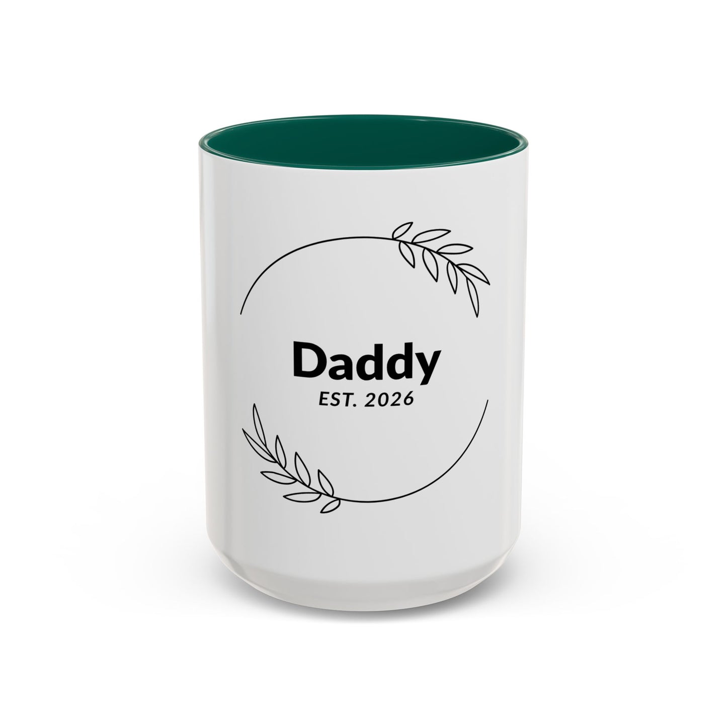Daddy Est. 2026 Ceramic Mug — New Dad Gift (11oz/15oz)