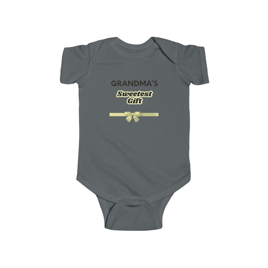 Grandma's Sweetest Gift Infant Bodysuit