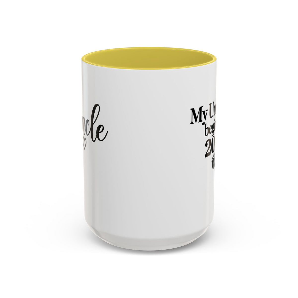 Uncle Est. 2027 Gift-Reveal Ceramic Mug