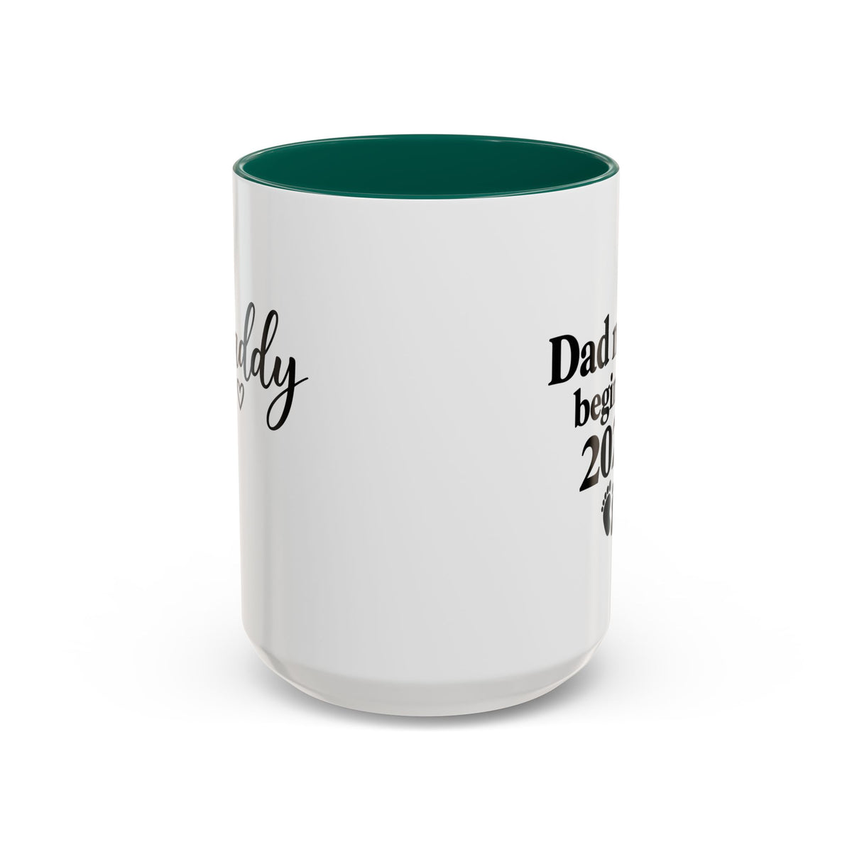 Daddy Est. 2027 Gift-Reveal Ceramic Mug