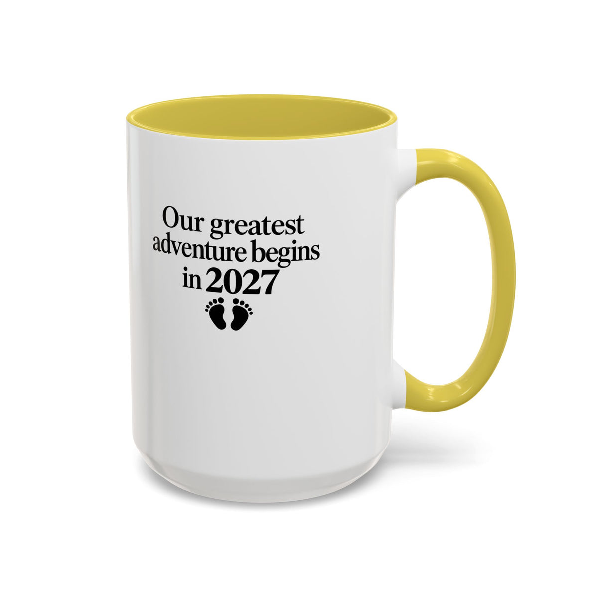 Mommy Est. 2027 Gift-Reveal Ceramic Mug