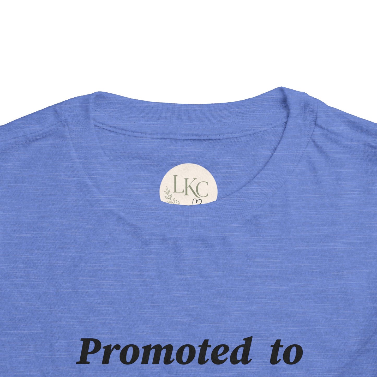 Promoted to Big Brother Toddler Tee — New Big Brother Announcement Shirt